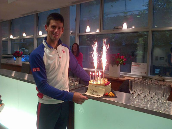 Fans make a Birthday surprise for Nole – Novak Djokovic