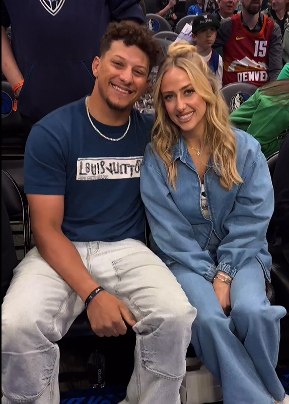 Patrick and Brittany Mahomes