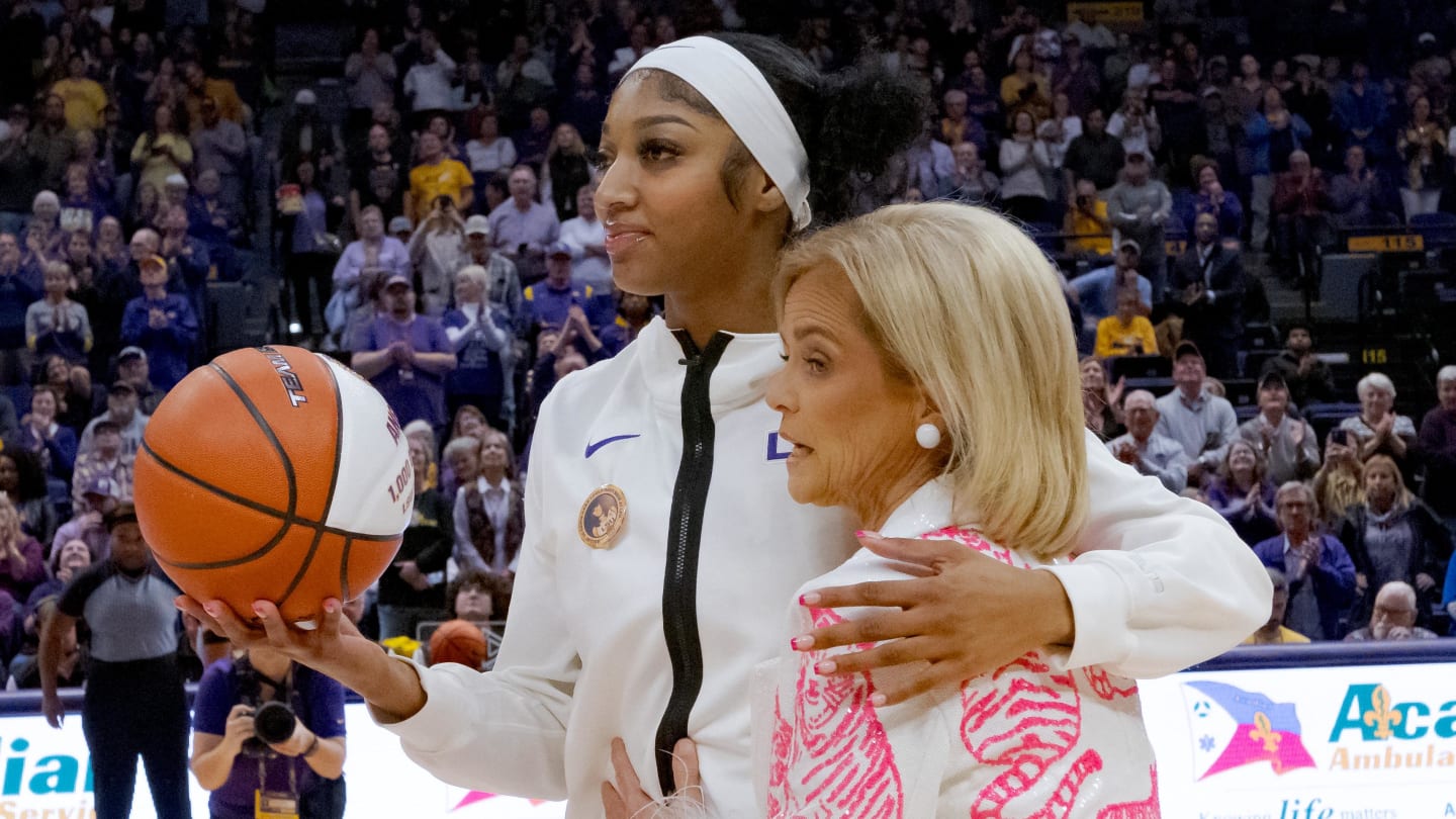 WATCH: Angel Reese Shares Special Moment with LSU Coach Kim Mulkey at WNBA  Game