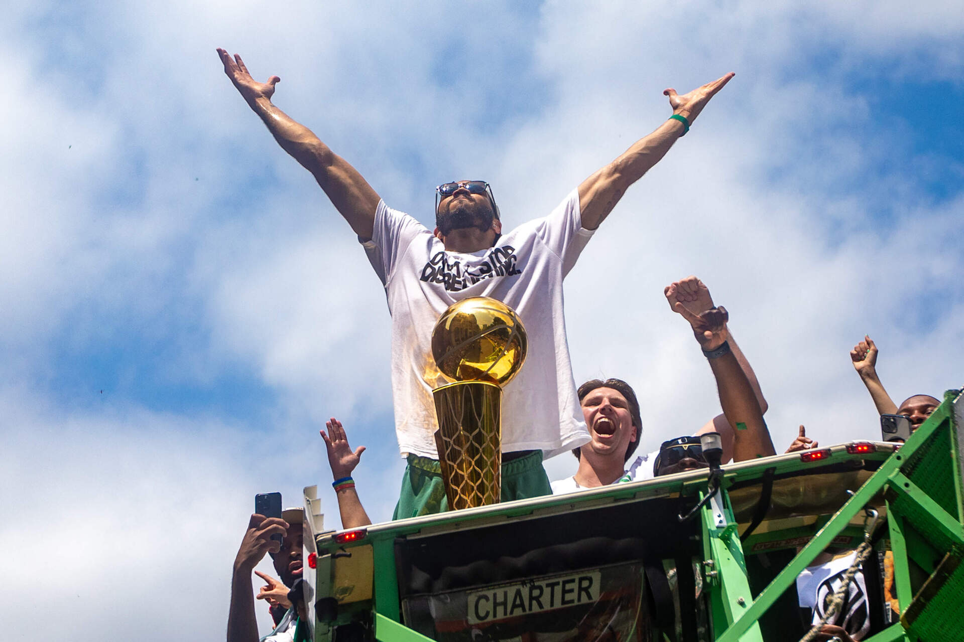 Photos: Boston salutes NBA champion Celtics with a parade | WBUR News