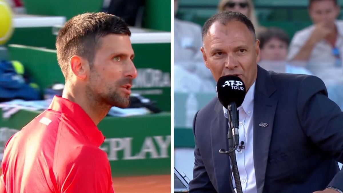 Novak Djokovic screams 'shut the f*** up' at spectator as umpire forced to  intervene | Tennis | Sport | Express.co.uk