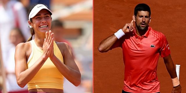 Nice to be in the same tournament with Novak Djokovic" - Olga Danilovic