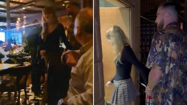 Video: Taylor Swift and Travis Kelce are spotted eating out in Buenos Aires | Daily Mail Online