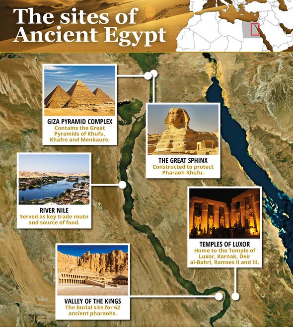 Ancient history: Some of Egypt's most important ancient sites