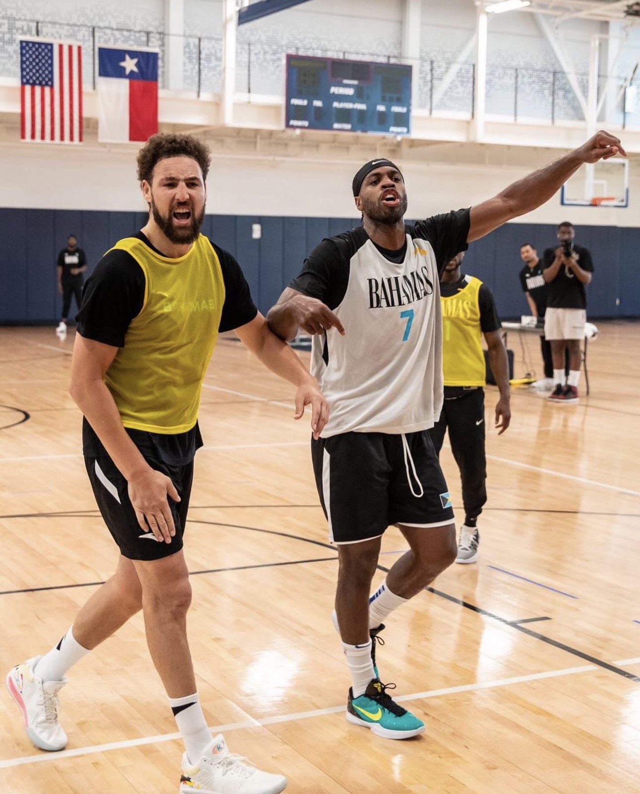 Klay Thompson Spotted At The Bahamas Men's National Team Training Camp  Ahead Of The 2024 Olympics - FanBuzz
