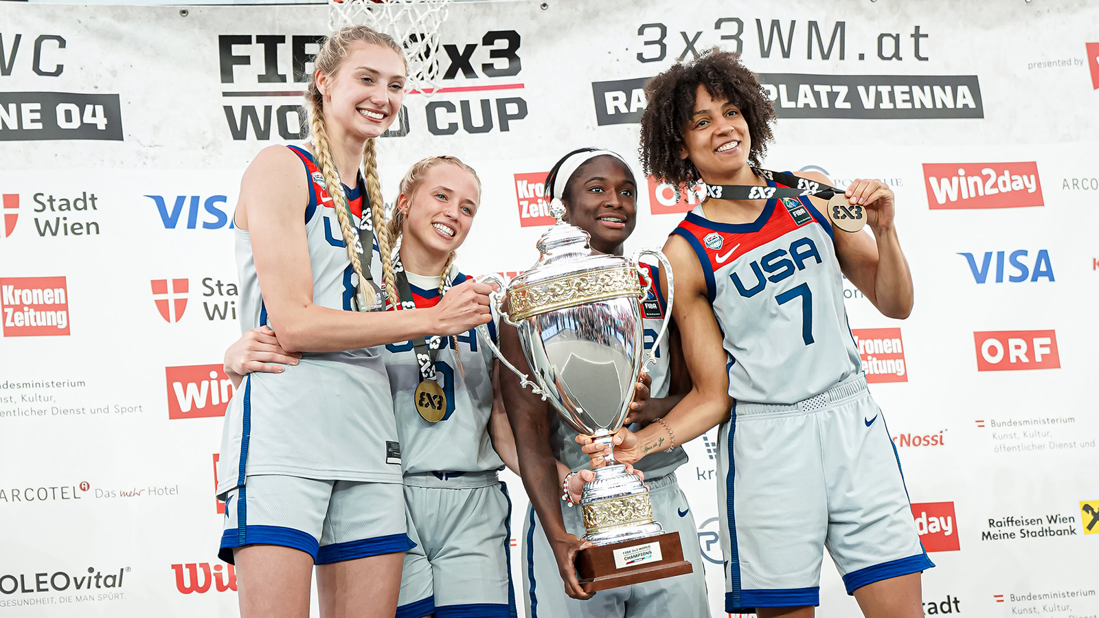 U.S. Women Win 2023 FIBA 3x3 World Cup Title, Men Earn Silver - USA  Basketball