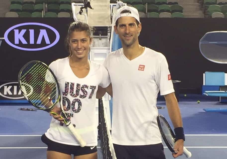 Olga Danilovic: "Novak Djokovic is my idol"