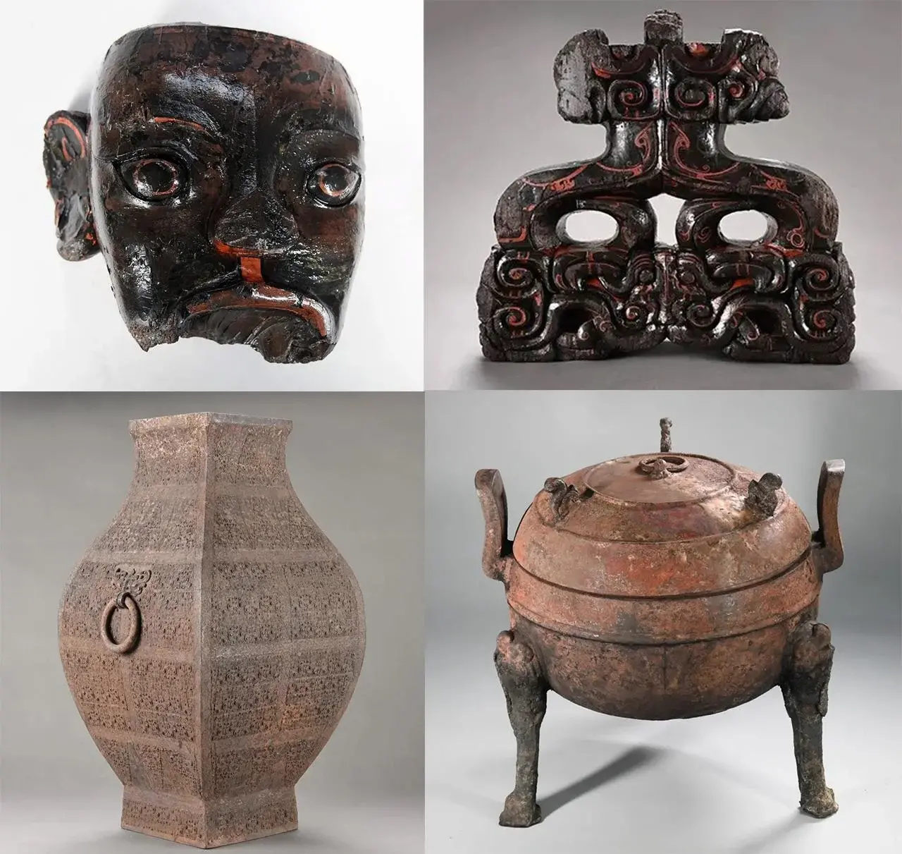 The finds include several artifacts which have never been seen before in a Chinese tomb