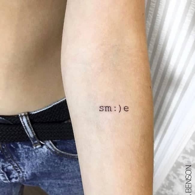 smile-Positive-quote-tattoos-about-life-OurMindfulLife.com_