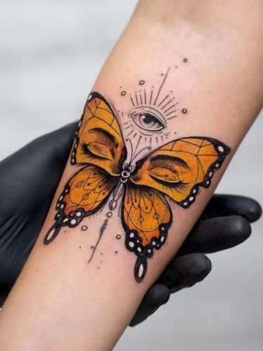 Explore 20 Captivating Butterfly Tattoo Designs on Arms for Men and Women &#8211; Fresh Ideas for 2024