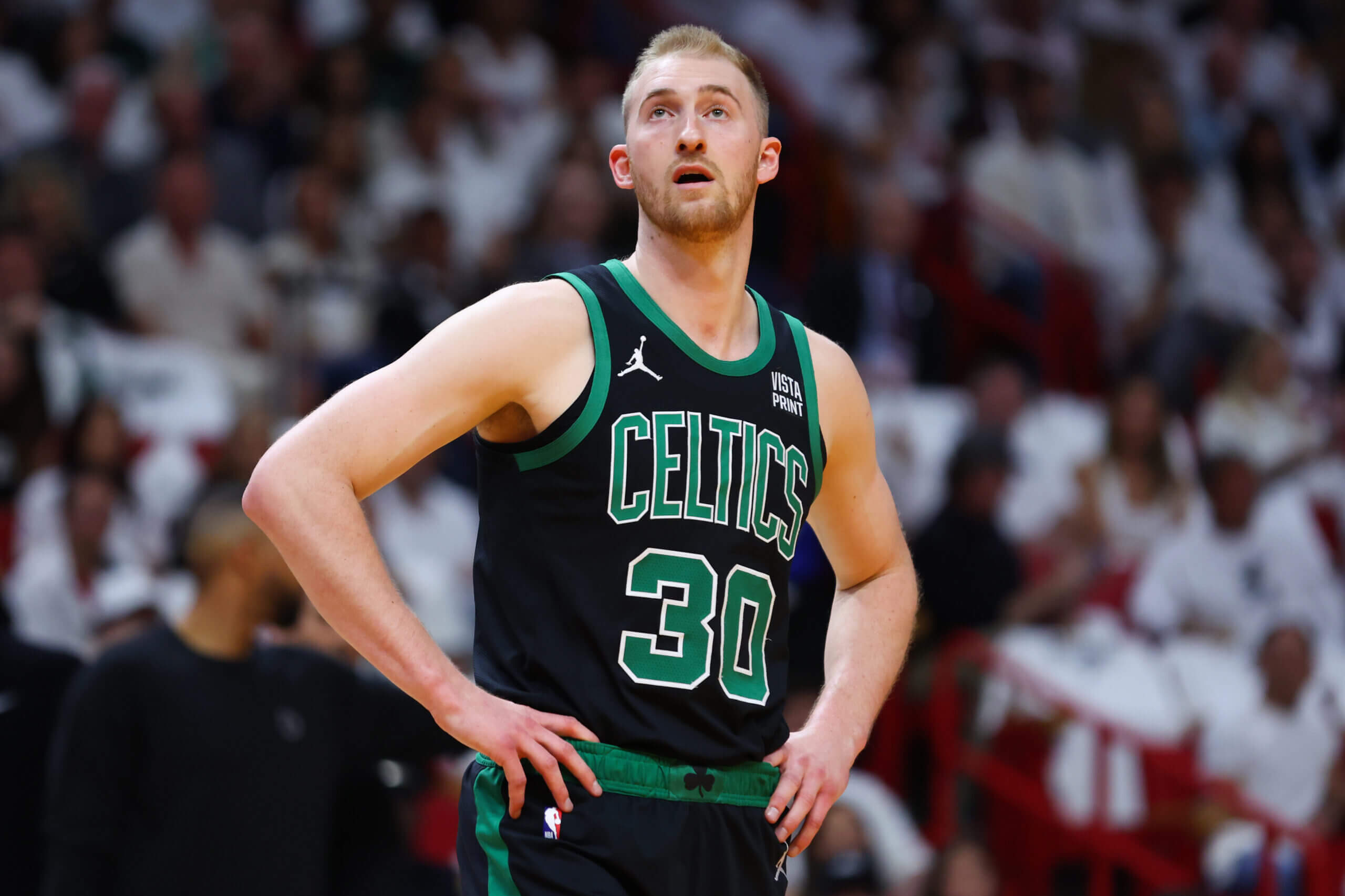 Sam Hauser, Celtics agree to fully-guaranteed 4-year, $45 million  extension: Sources - The Athletic