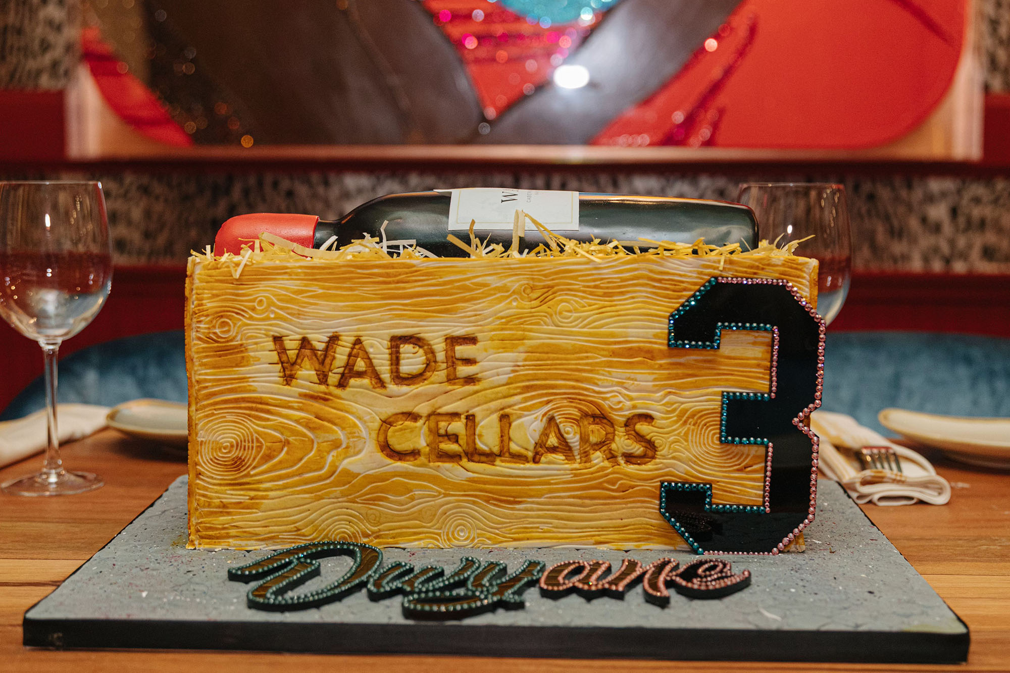 Dwyane Wade's birthday cake