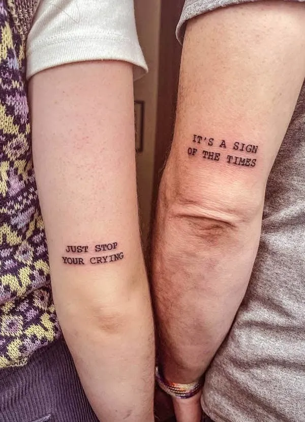 father daughter tattoo by @ginacraigtattoos