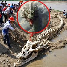 Angelina Jolie - Fans Love. - Unveiling the Mystery: Giant Dragon Skeleton Emerges on Indian River Bank After Floods, Shaking the Nation | Facebook