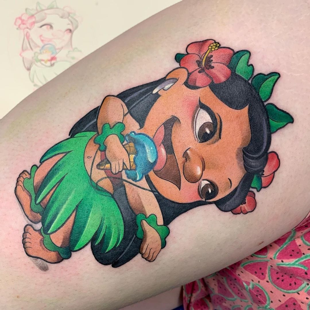 24 Lilo and Stitch Tattoos You Will Love