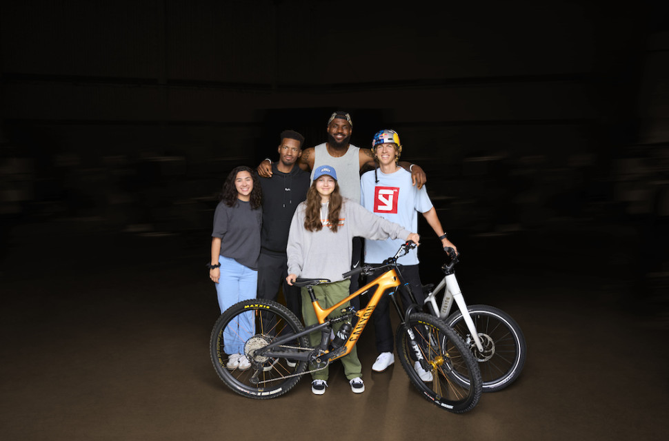 Canyon and NBA superstar LeBron James join forces to inpire more people to  ride | off-road.cc