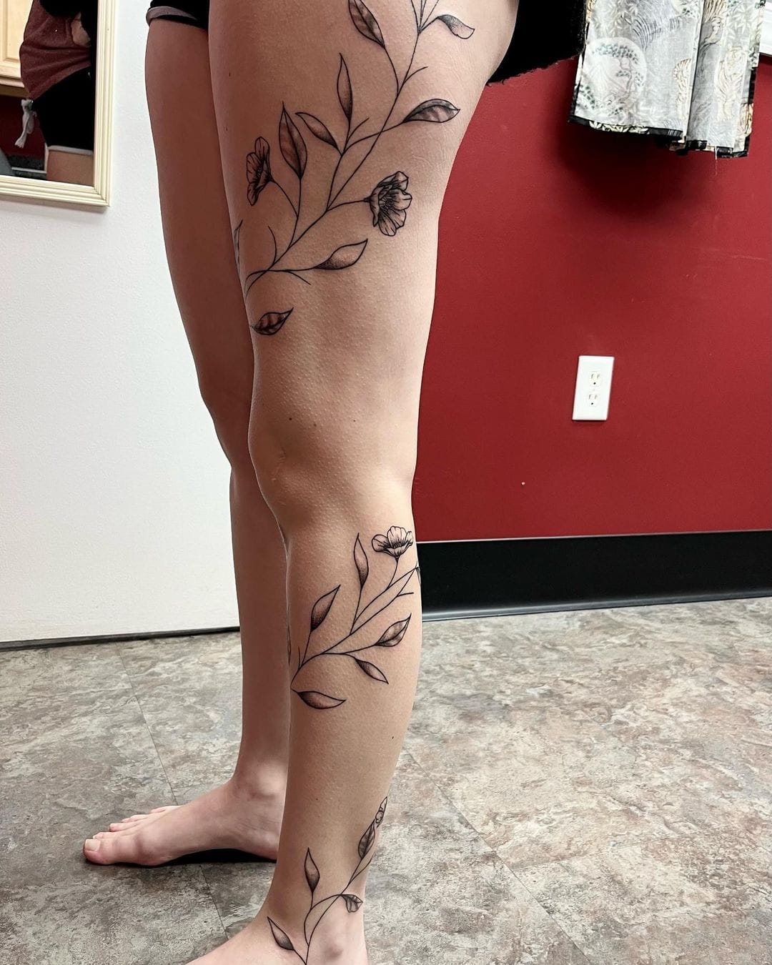 Simple Vine Tattoos