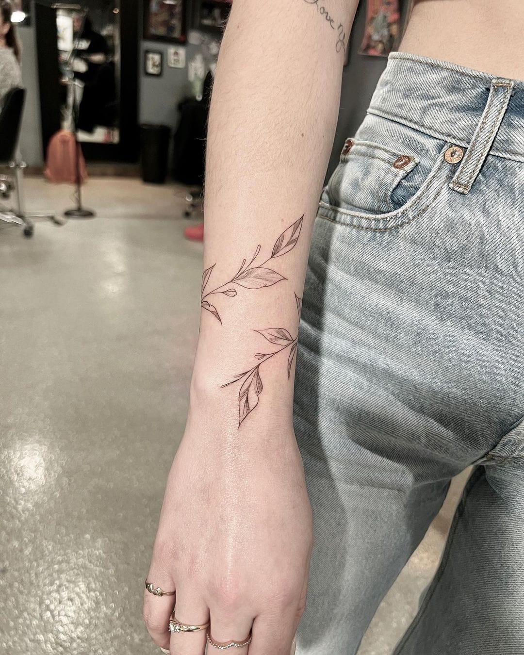 Simple Vine Tattoos