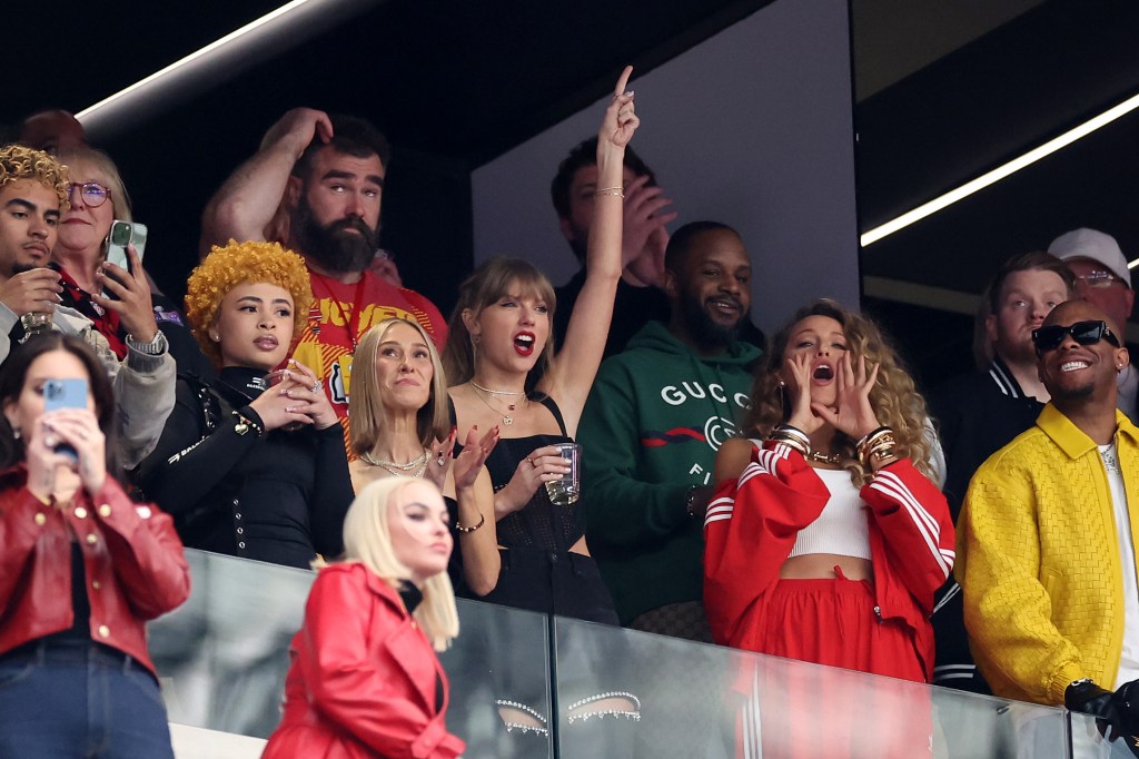 Ice Spice went viral after a fan snapped a photo of her looking extremely puzzled next to Swift who was jumping up and down with joy.