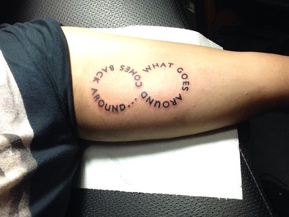 What Goes Around Comes Around Tattoo