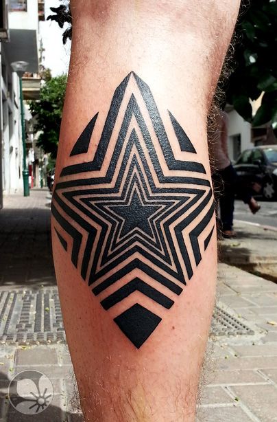 Explore 18 Stunning Geometric Star Tattoo Designs for 2024: Unique Patterns, Bold Ideas, and Creative Sleeve Options