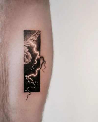 Unleash the Storm: 18 Striking Lightning Bolt Tattoo Designs for Electrifying Expression in 2024