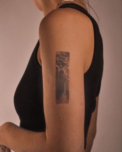 Unleash the Storm: 18 Striking Lightning Bolt Tattoo Designs for Electrifying Expression in 2024