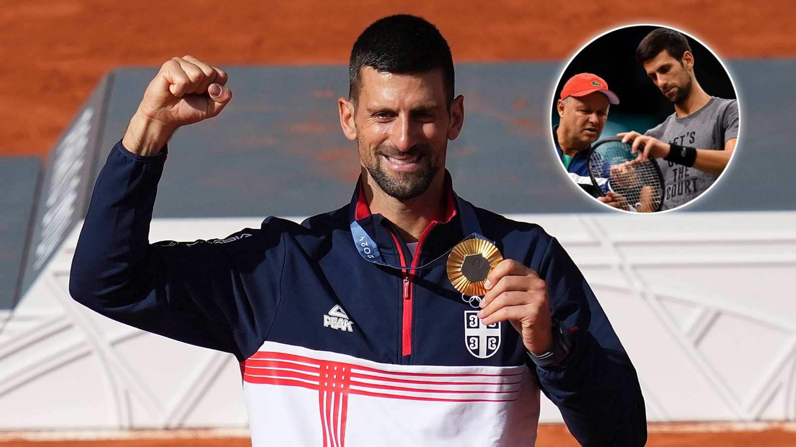 ‘Emotional’ ex-coach Marian Vajda shares heartfelt message to Novak Djokovic after the Serb finally clinches his first Olympic Gold at his 5th attempt