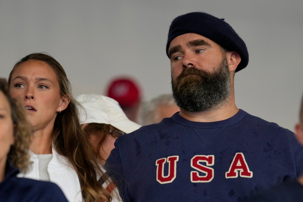 Jason Kelce at the Olympics