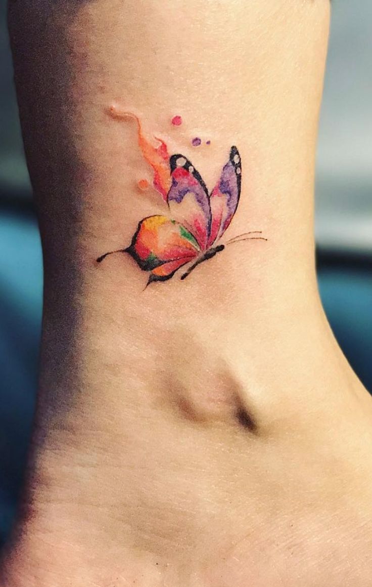 Explore 25 Unique Watercolor Butterfly Tattoo Ideas for 2024: Stunning Designs for Women &#8211; Arm, Back, and Hand Styles