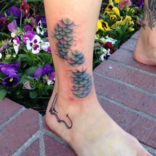 Enchanting Mermaid Scales Tattoos 2024: Top 15 Design Ideas for Ocean-Inspired Ink