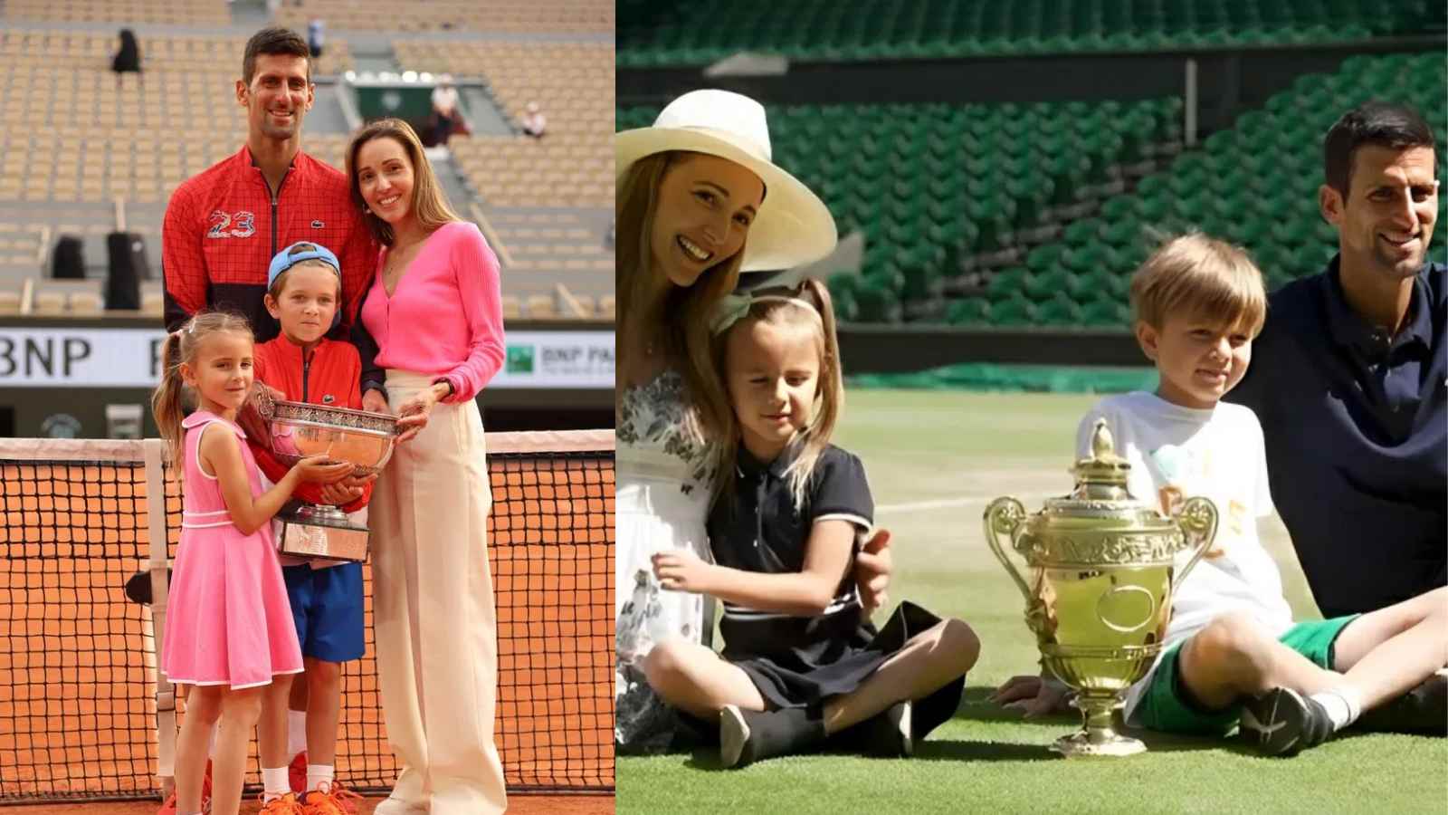 “I know she is rolling her eyes right now,” Novak Djokovic reveals how he personally takes care of his kids’ physical activities