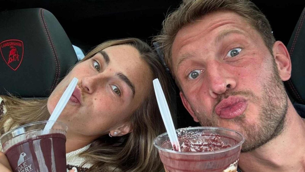 Aryna Sabalenka and Georgios Frangulis