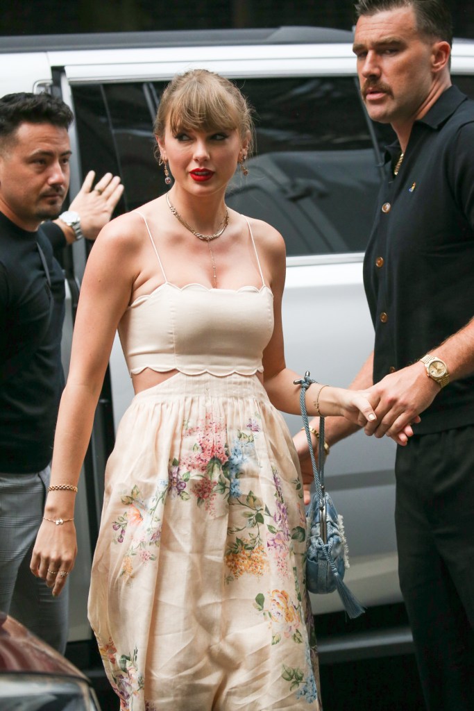 Taylor Swift and Travis Kelce