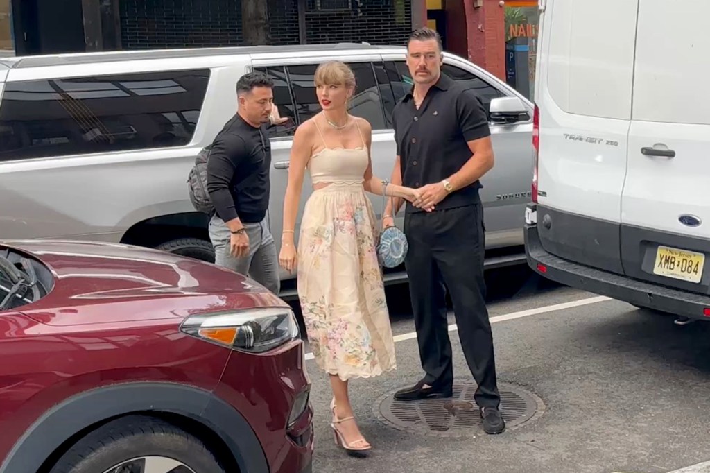 Taylor Swift and Travis Kelce