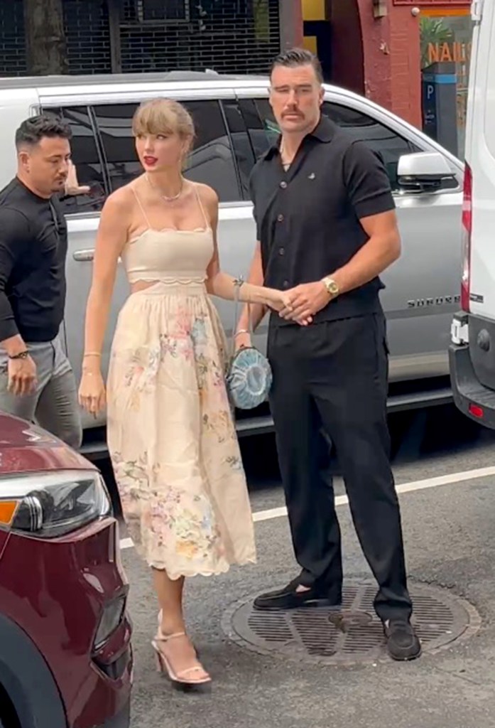 Taylor Swift and Travis Kelce