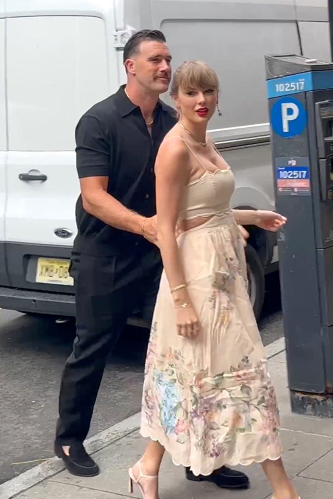 Taylor Swift and Travis Kelce