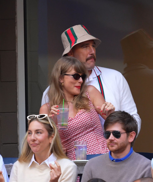 Taylor Swift and Travis Kelce at the US Open.