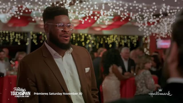 Hallmark Trey Smith in Holiday Touchdown: A Chiefs Love Story