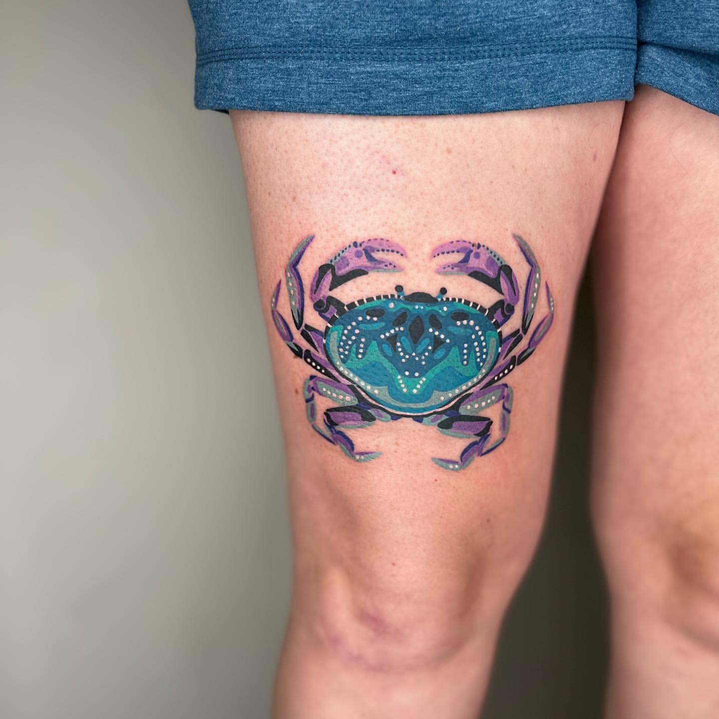 Thigh Tattoos for Women 27