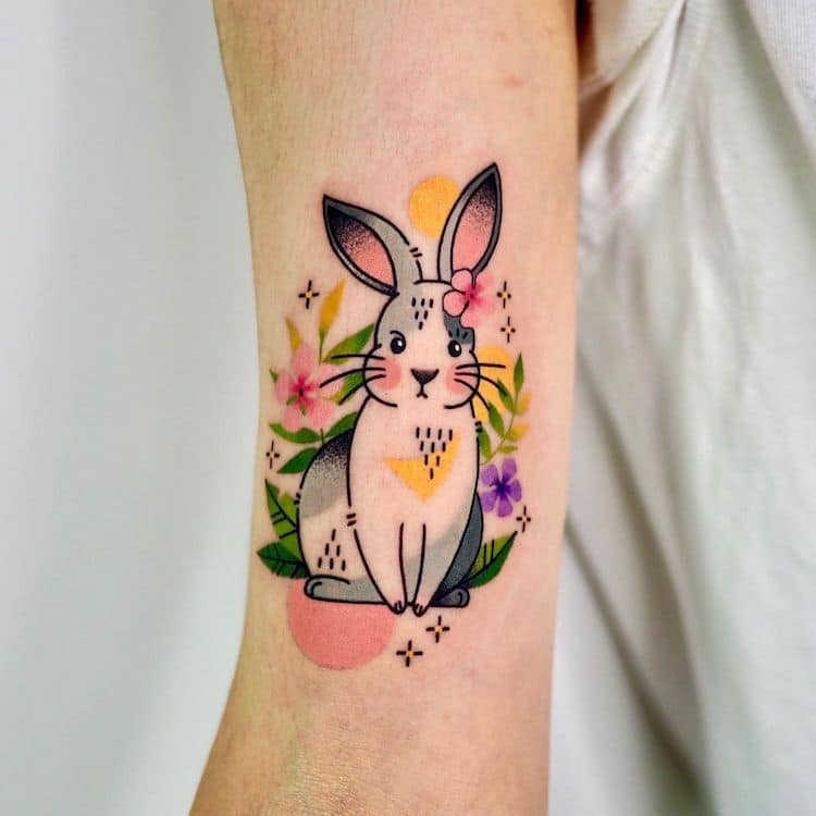 Abstract Animal Tattoos by Hen