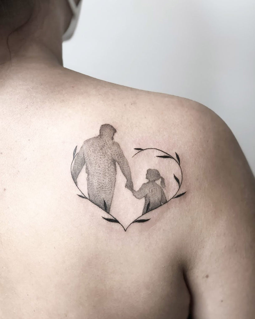 30 Best Father & Daughter Tattoo Ideas You Should Check