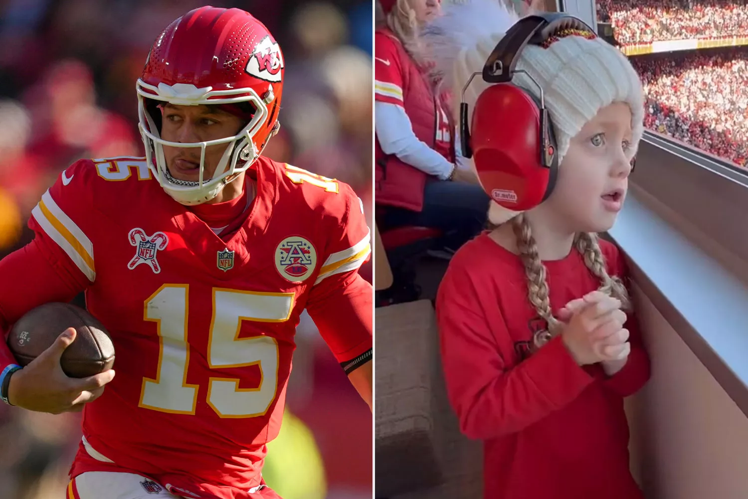  Patrick Mahomes’ Daughter Sterling Sweetly Cheers for Him During NFL Game