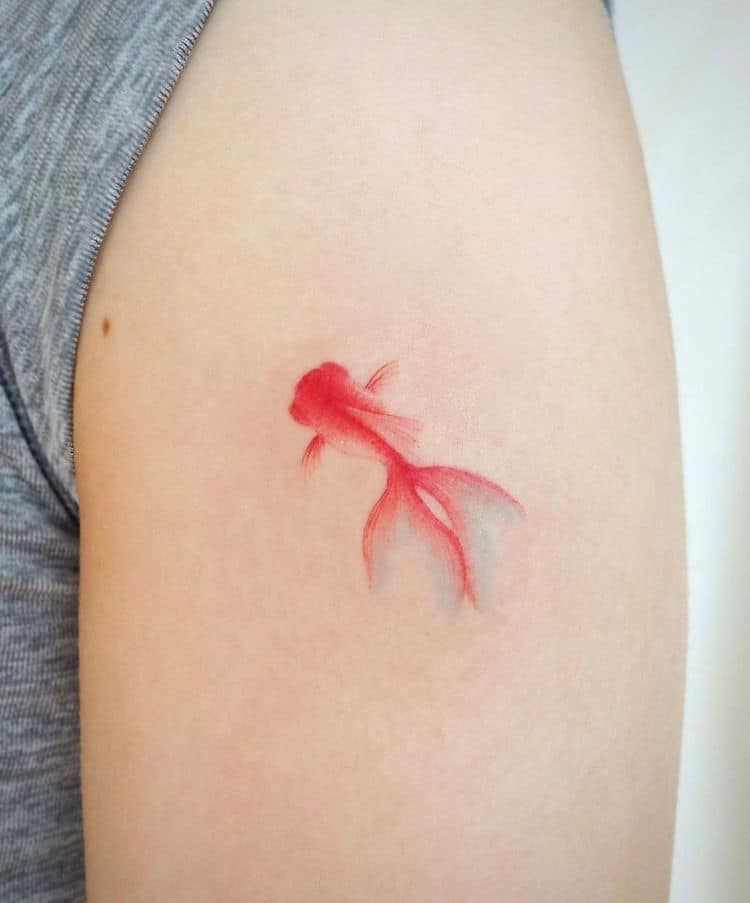 Delicate Watercolor Tattoos by Eunyu