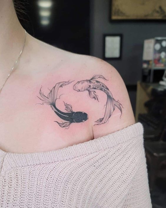 koi fish tattoo ideas