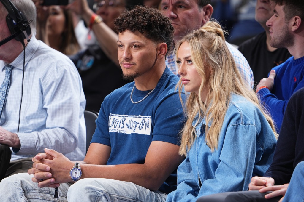 Patrick and Brittany Mahomes