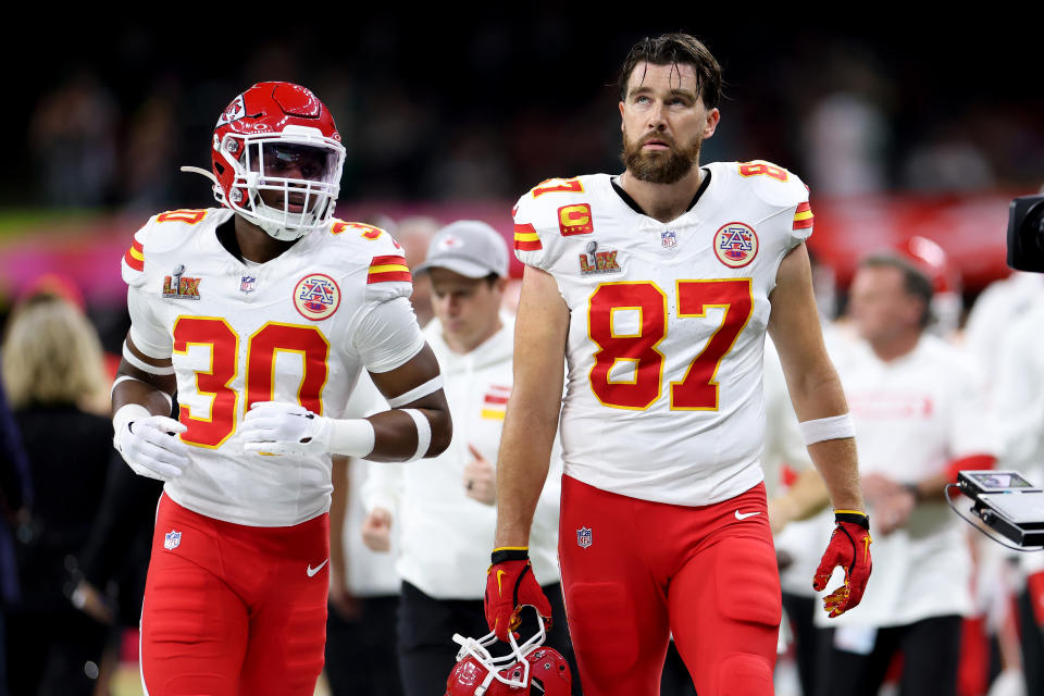 The three-time Super Bowl champion has been facing speculation on his future with the Chiefs. Getty Images