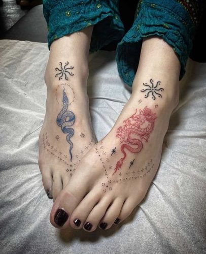 Unveiling the Allure of Feet Tattoos: 20 Inspiring Ideas for 2024