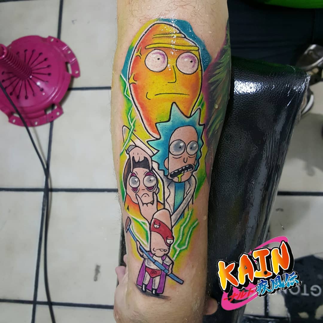 Rick And Morty Tattoo