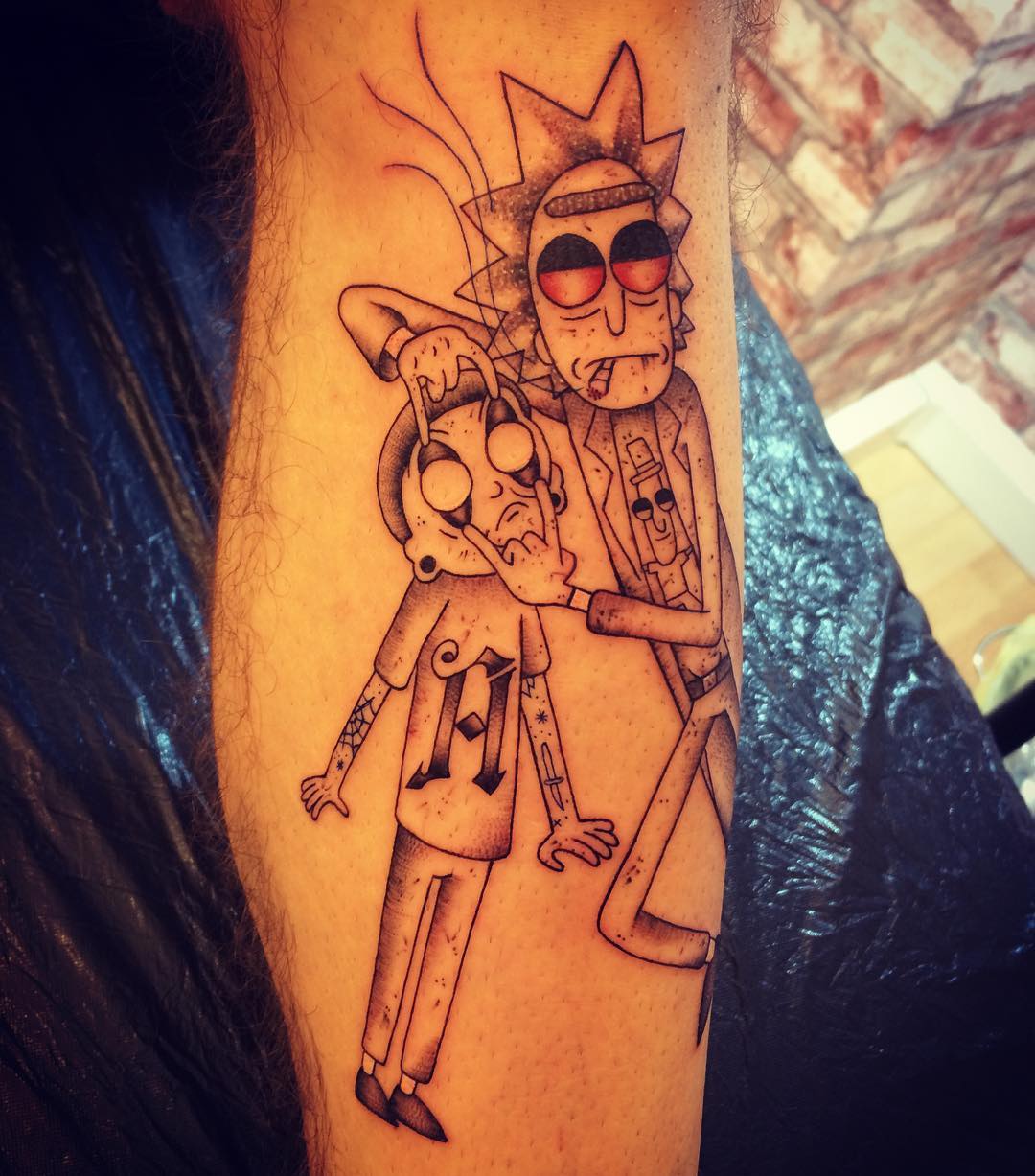 Rick And Morty Tattoo